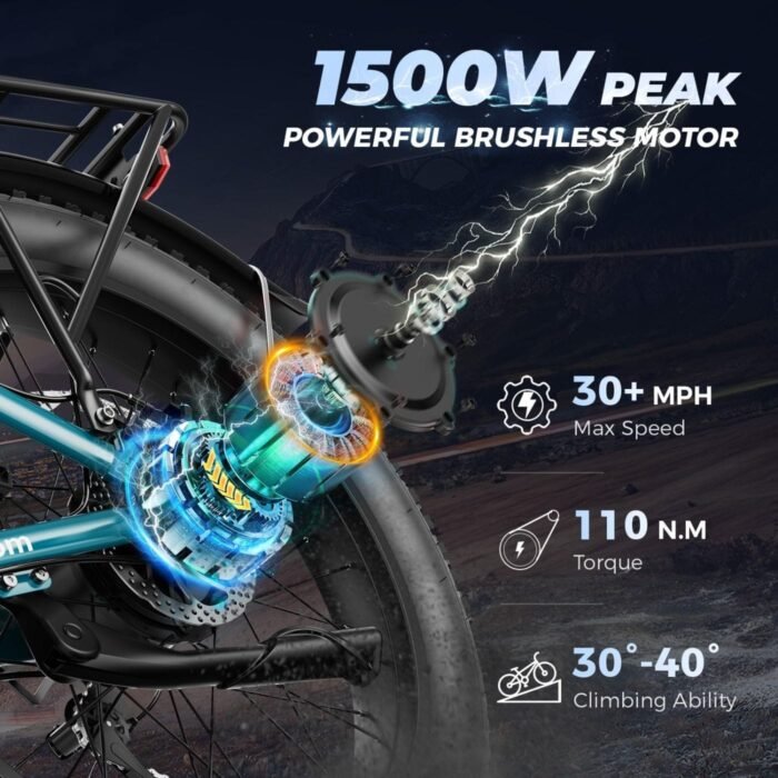 Aipas M2 Xterrain Ebike Aipas-M2-black - Image 2