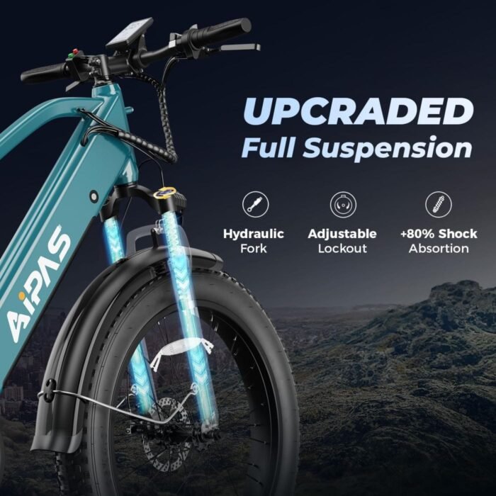 Aipas M2 Xterrain Ebike Aipas-M2-black - Image 4