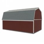 Best Barns Camp Reynolds 16-ft x 32-ft Gambrel Style Wood Outdoor Storage Shed with Windows and Doors - Image 2