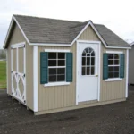 Little Cottage 12 x 10 ft Classic Wood Cottage Panelized Storage Shed - Image 2