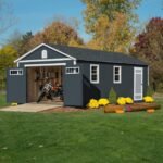 Handy Home Products Manhattan 12×24 Garage Do-it-Yourself Wooden Storage Shed - Image 3