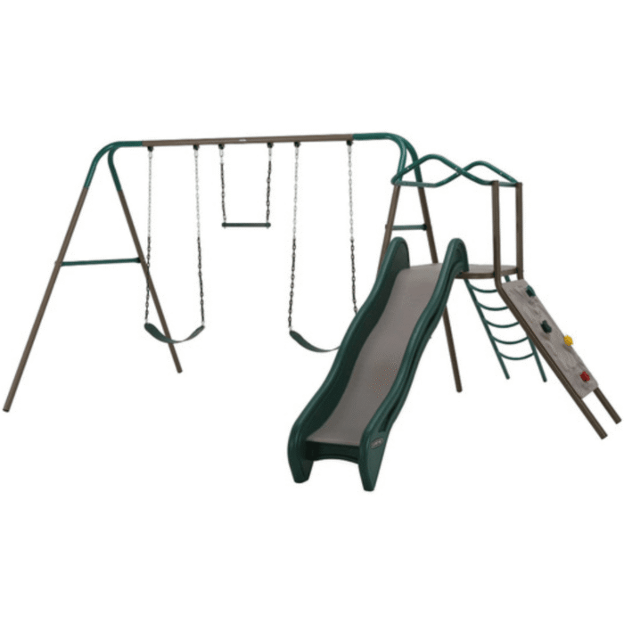 Lifetime Climb & Slide Playset – Ultimate Backyard Fun for Kids - Image 1