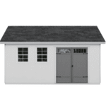 Scarsdale 12 ft. W x 16 ft. D Wood Storage Shed - Image 10