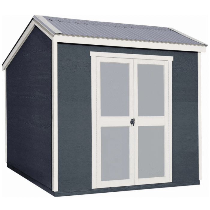 Gardena 8′ x 6′ Outdoor Wood Utility Shed - Image 1