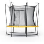 Vuly Safe Outdoor Trampoline Round Backyard Trampolines With Safety Enclosure Net