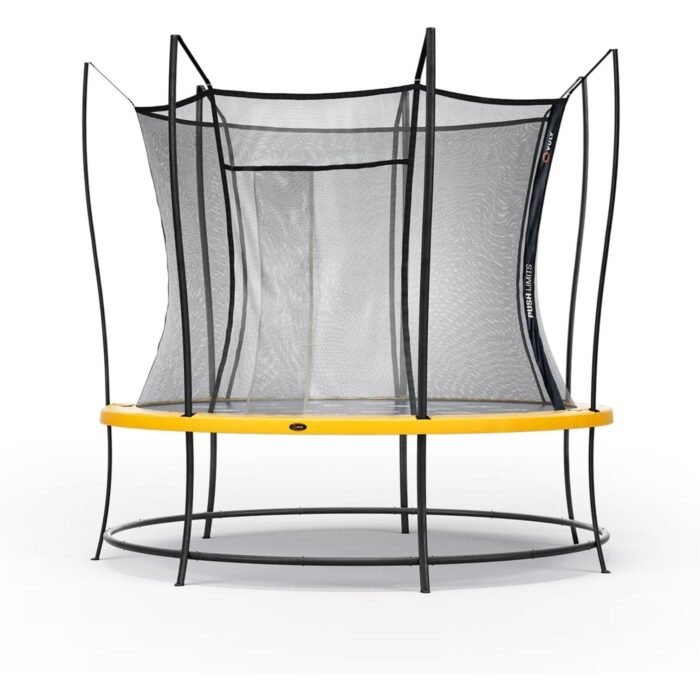 Vuly Safe Outdoor Trampoline Round Backyard Trampolines With Safety Enclosure Net - Image 1