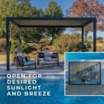 14×10 Somerville Pergola – Barnwood Stain - Image 7
