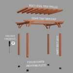14×12 Beaumont Pergola - Image 12