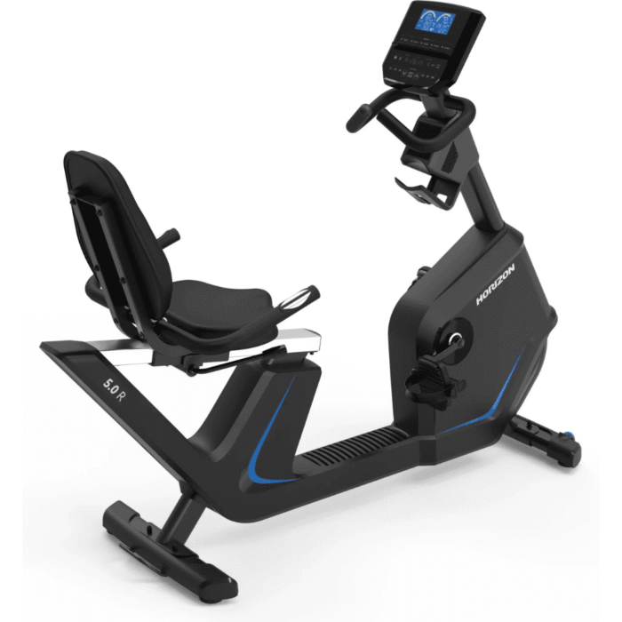 Horizon Fitness 5.0R Recumbent Exercise Bike - Image 1