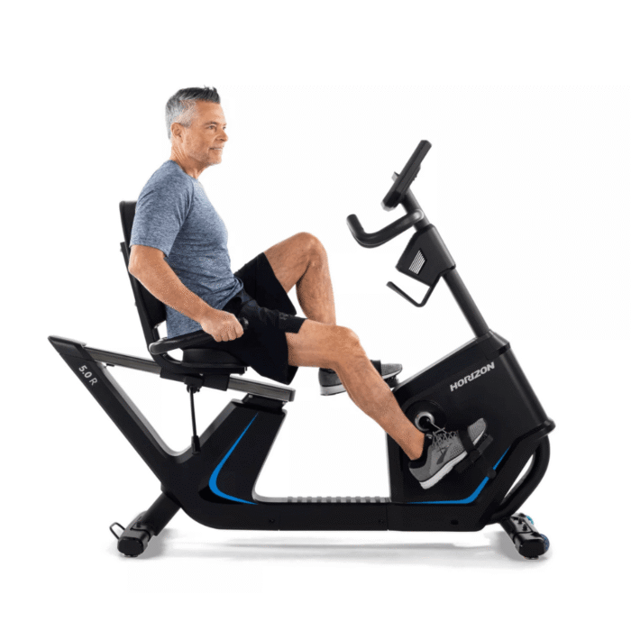 Horizon Fitness 5.0R Recumbent Exercise Bike - Image 12