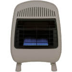 ProCom Reconditioned Dual Fuel Ventless Blue Flame Heater – 20,000 BTU, T-Stat Control – Model# MD200TBF-R