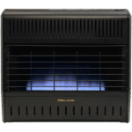 ProCom Reconditioned Dual Fuel Ventless Garage Heater – 30,000 BTU, Manual Control – Model# MD300HGA-R